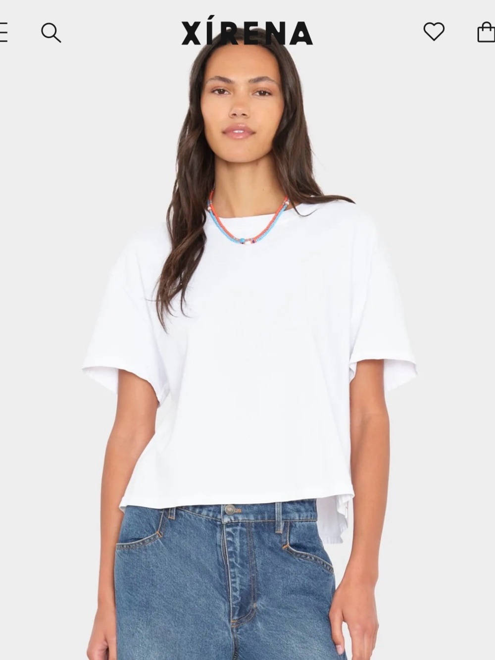 Xirena White Carter Tee